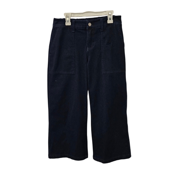 Liverpool Denim - Liverpool Petite Wide Leg Denim Cargo‎ Crop Size 4/27